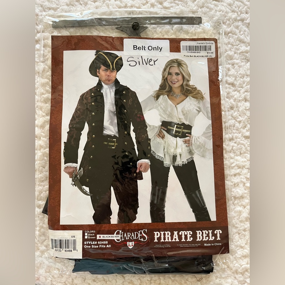 ☠️ PARTY COSTUME ACCESSORY - Pirate Belt